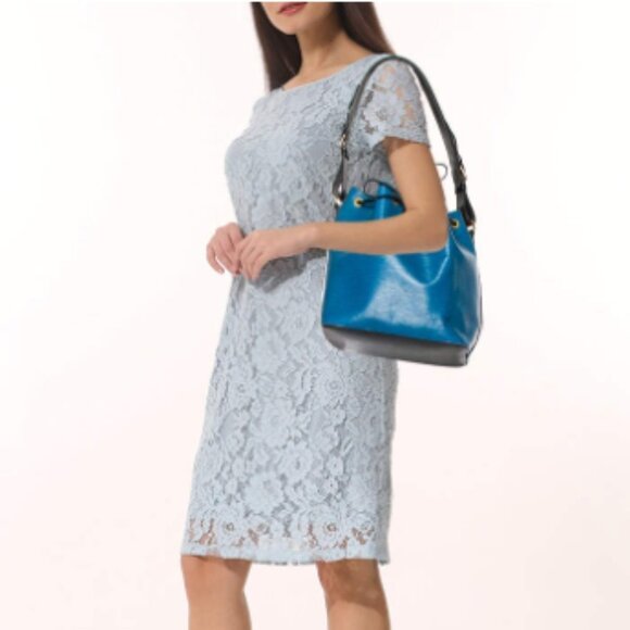 Louis Vuitton Bi Color Epi Leather Petite Noe Shoulder Bag - Picture 11 of 11